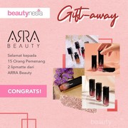 [GIFT-AWAY ALERT] 15 Pemenang Beruntung GIFT-AWAY : Anti-Aging Lipmatte ARRA Beauty! Intip Disini Ya, Ladies!