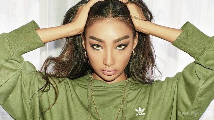 Tantang Standar Kecantikan Korea, Begini Potret Model Moon Gabi yang Mempesona