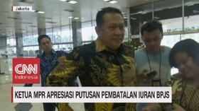 VIDEO: Ketua MPR Apresiasi Putusan Pembatalan Iuran BPJS