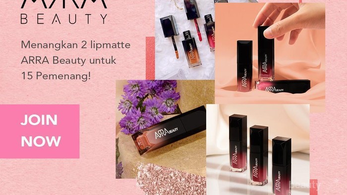 [GIFT-AWAY ALERT] Beautynesia Bagi-Bagi Anti-Aging Lipmatte dari ARRA Beauty Untuk 15 Orang Pemenang! Intip Disini Yuk, Ladies!