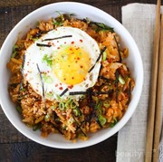 Resep Kimchi Bokkeumbap, Nasi Goreng Kimchi Ala Korea