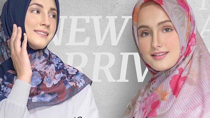 Cantik dan Penuh Bunga, Ini 6 Koleksi Motif Hijab Terbaru Mandja Hijab By Ivan Gunawan