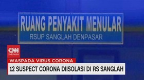 VIDEO: 12 Suspect Corona Diisolasi di RS Sanglah