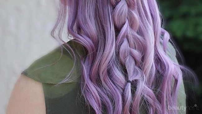 Ingin Coba Tren Lavender Hair Sontek Kreasi Yang Bisa Dijadikan Inspirasi