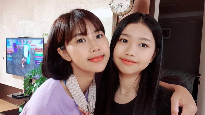 Yannie Kim dan putri pertamanya