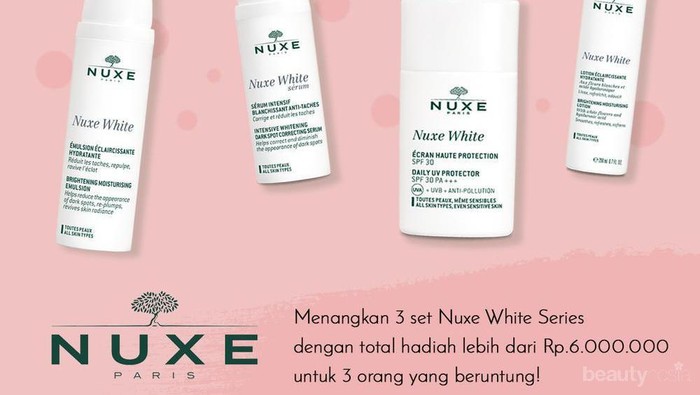 [GIVEAWAY ALERT] NUXE Bagi-Bagi Skincare, yuk Ikutan Giveaway Ini Ladies!