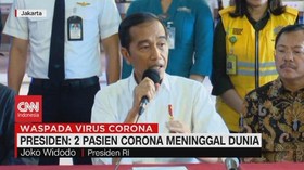 VIDEO - Presiden: 2 Pasien Corona Meninggal Dunia
