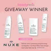 [GIVEAWAY ALERT] 3 Pemenang Giveaway Nuxe! Selamat Ya, Ladies!