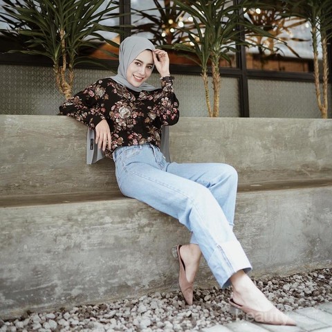 Hijab jeans outlet fashion