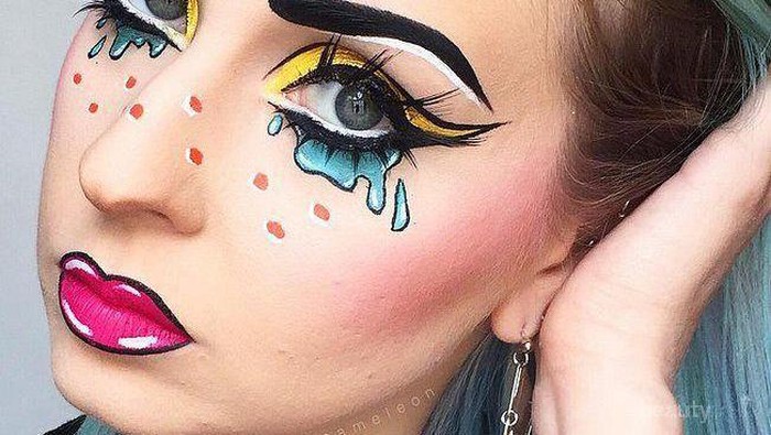Trend Make Up Neon ala Selebriti Hollywood, Berani Mencoba?