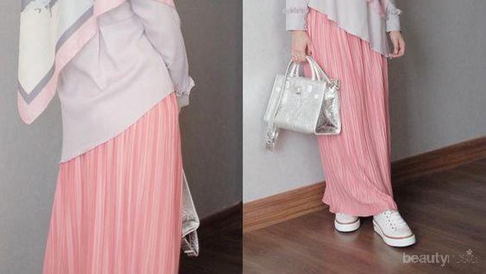 5 Kreasi Hijab Syar'i ala Zaskia Sungkar, Inspirasi Cantik di Bulan Ramadan