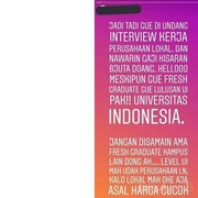 [FORUM] Viral, fresh graduate nolak gaji 8 juta? Menurut kalian gimana girls?