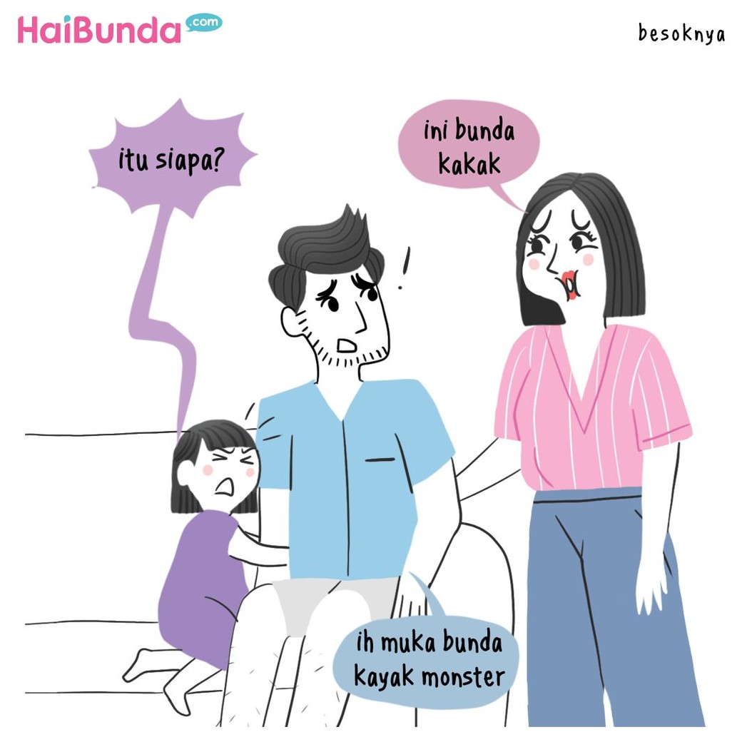 Gara-gara tertarik kosmetik murah, Bunda di komik ketipi nih. Bunda punya pengalaman serupa enggak? Share yuk ceritanya.