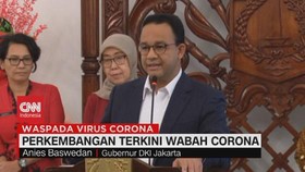 VIDEO: Pesan Anies Soal Pencegahan Penyebaran Covid-19