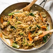 Resep: Kreasi Ramyeon Goreng, Cara Beda Santap Mie Instan Korea