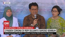 VIDEO: 2 Pasien Corona di RSPI Sulianto Saroso Sembuh