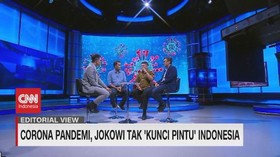 VIDEO: Corona Pandemi, Jokowi Tak 'Kunci Pintu' Indonesia