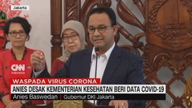 VIDEO: Anies Desak Kementerian Kesehatan Beri Data Covid-19