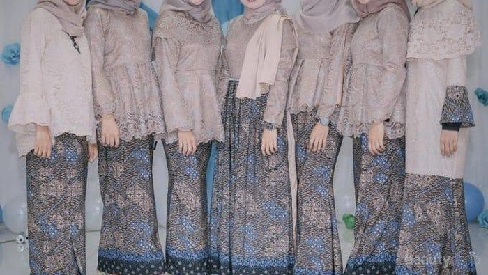 7 Model Kebaya Modern dengan Aksen Brukat Cantik untuk Bridesmaid