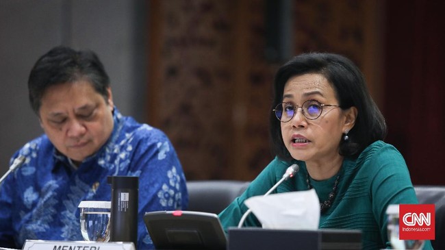 Menteri Keuangan Sri Mulyani menyebut ekonomi RI yang minus 5,32 persen masih lebih baik ketimbang negara tetangga yang terkontraksi hingga 17 persen.