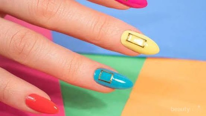 Coba Sekarang, Gaya Nail Art Pelangi yang Sedang Trend