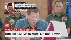 VIDEO: Duterte Umumkan Manila 