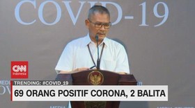 VIDEO: 69 Orang Positif Corona,Termasuk 2 Balita