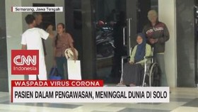 VIDEO: Pasien dalam Pengawasan Meninggal di Solo