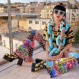 5 Unique & Colorful Looks Diana Rikasari untuk Tampilan Super Stunning Tanpa Terlihat Norak