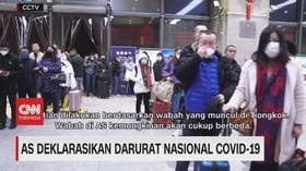 VIDEO: AS Deklarasikan Darurat Nasional Covid-19