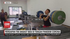 VIDEO: Persiapan Tim Angkat Besi di Tengah Pandemi Corona