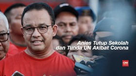 VIDEO: Anies Tutup Sekolah dan Tunda UN Akibat Corona
