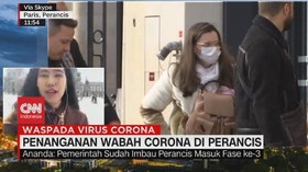 VIDEO: Penanganan Wabah Corona di Perancis