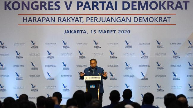 Ahy Ketum Demokrat Sby Kembali Jabat Ketua Majelis Tinggi