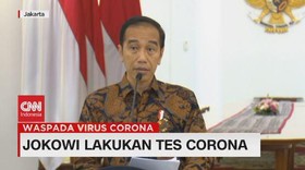 VIDEO: Jokowi & Sejumlah Menteri Jalani Tes Corona