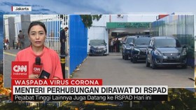 VIDEO: Positif Covid-19, Menteri Perhubungan Dirawat di RSPAD