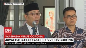 VIDEO: Jawa Barat Pro Aktif Tes Virus Corona
