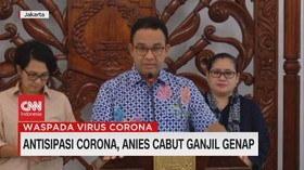VIDEO: Antisipasi Corona, Anies Cabut Ganjil Genap