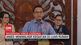 VIDEO: Anies: Minimalisir Kegiatan di Luar Rumah