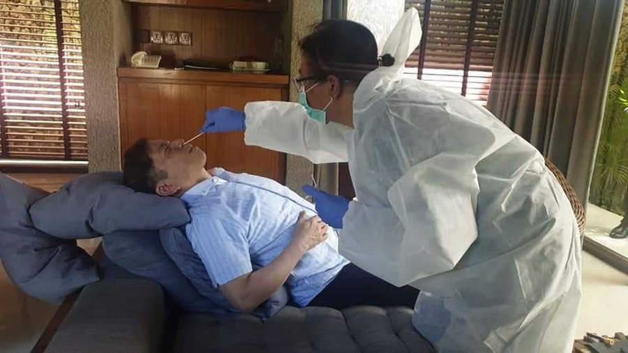 Menteri PPN/Kepala Bappenas Tidak Terinfeksi Virus Corona Konfirmasi resmi mengenai kondisi kesehatan Suharso Monoarfa Menteri PPN/Kepala Bappenas.