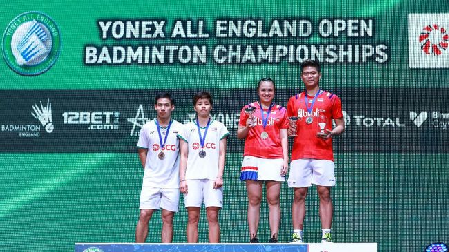 Praveen Jordan/Melati Daeva Praveen Jordan/Melati Daeva juara All England 2020.