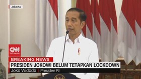 VIDEO: Presiden Jokowi Belum Tetapkan 'Lockdown'