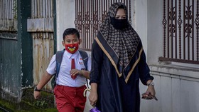Sekolah di Zona Hijau Corona Dibuka dengan Protokol Kesehatan