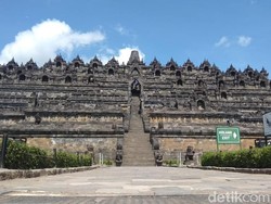 Suasana Borobudur Hari Ini Pasca Pengunjung Candi Dibatasi