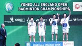 FOTO: Praveen/Melati Juara All England 2020 Praveen Jordan/Melati Daeva juara All England 2020 usai mengalahkan ganda Thailand Dechapol Puavaranukroh/Sapsiree Taerattanachai.