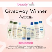 [GIVEAWAY ALERT] 19 Winner Giveaway Aveeno, Intip Disini Ladies!