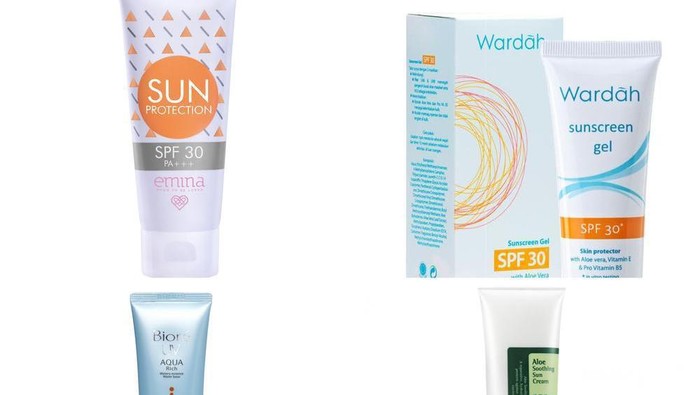 Sunscreen untuk jenis kulit normal