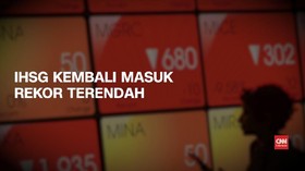 VIDEO: IHSG ke 4.484, Sentuh Rekor Terendah Dalam 4 Tahun