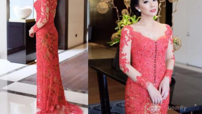 Inspirasi Model Kebaya Modern dan Cantik ala Yuanita Christiani, Anggun Banget!