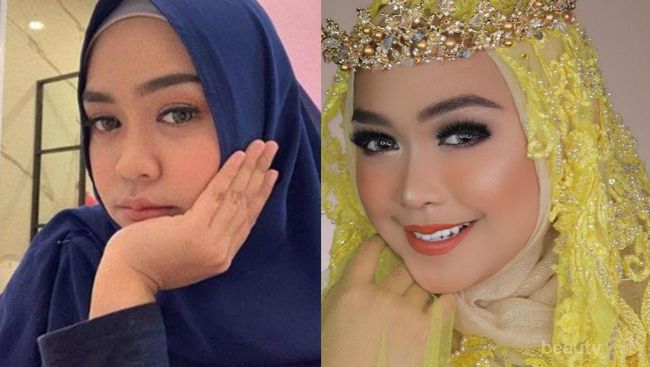 Ria Ricis Tampil Cantik dengan Makeup Pengantin ala Tasya
